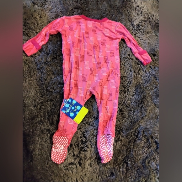 Kickee Pants Baby Girl Sleeper Bundle X 2 Size 3-6 Months - Picture 5 of 9